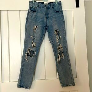 Blank Paige jeans- size small, distressed